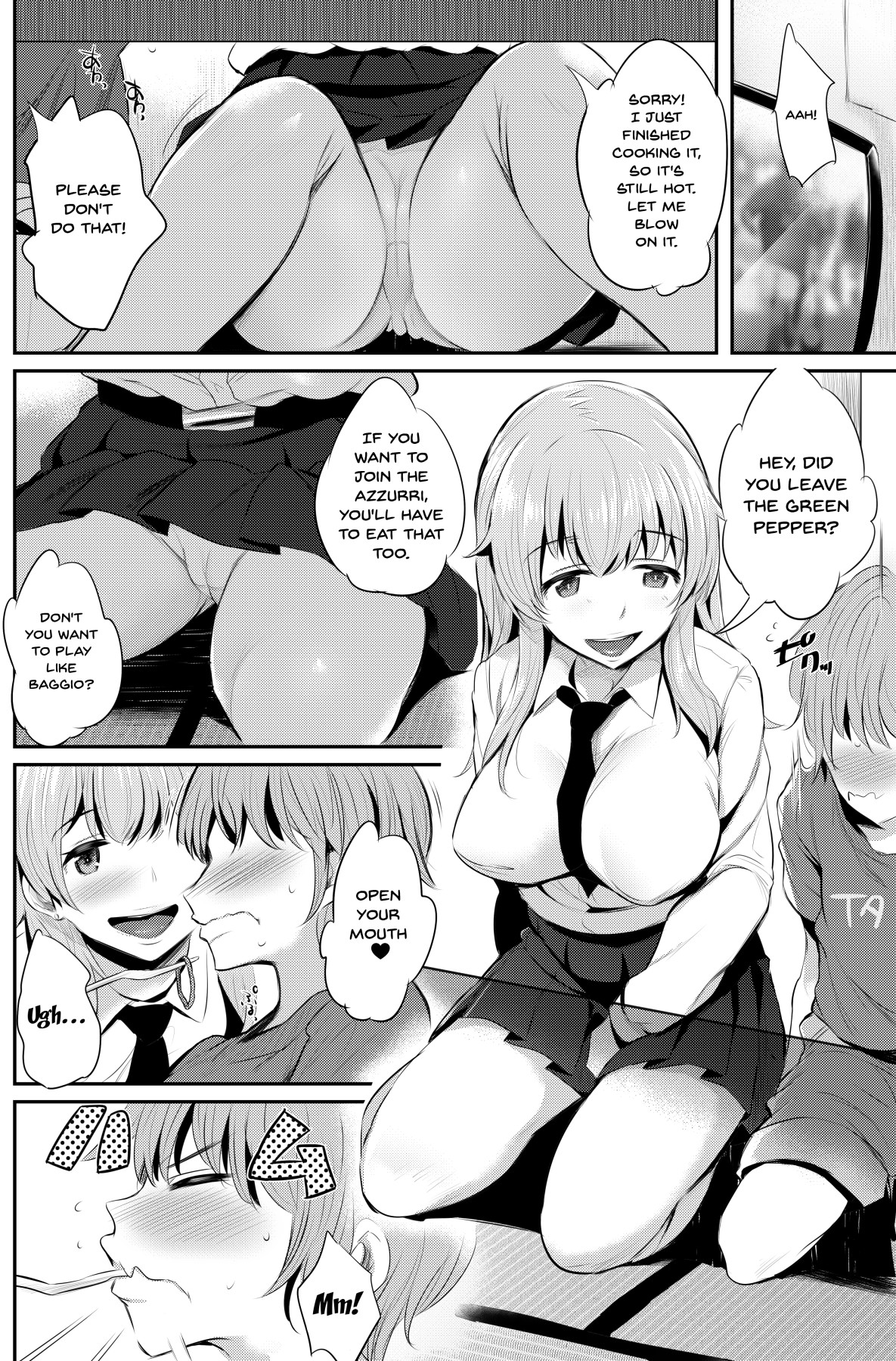 Hentai Manga Comic-Anzio Style Dinner + Extra-Read-3